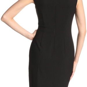$30 NWT - Size 4 Calvin Klein Ruched Cap Sleeve Sheath Dress